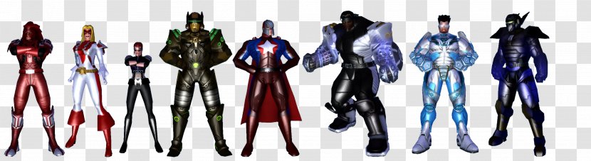 City Of Heroes Marvel 2016 Character Captain America Spider-Man - Design Result Transparent PNG
