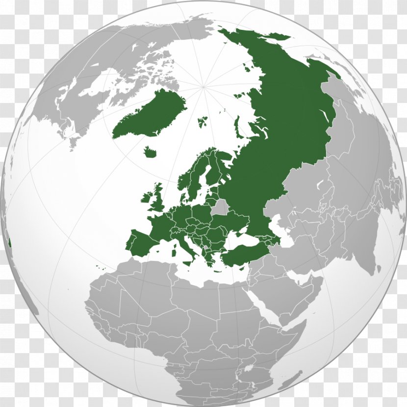 Continental Europe Africa World - Submerged Continent - European Dividing Line Transparent PNG