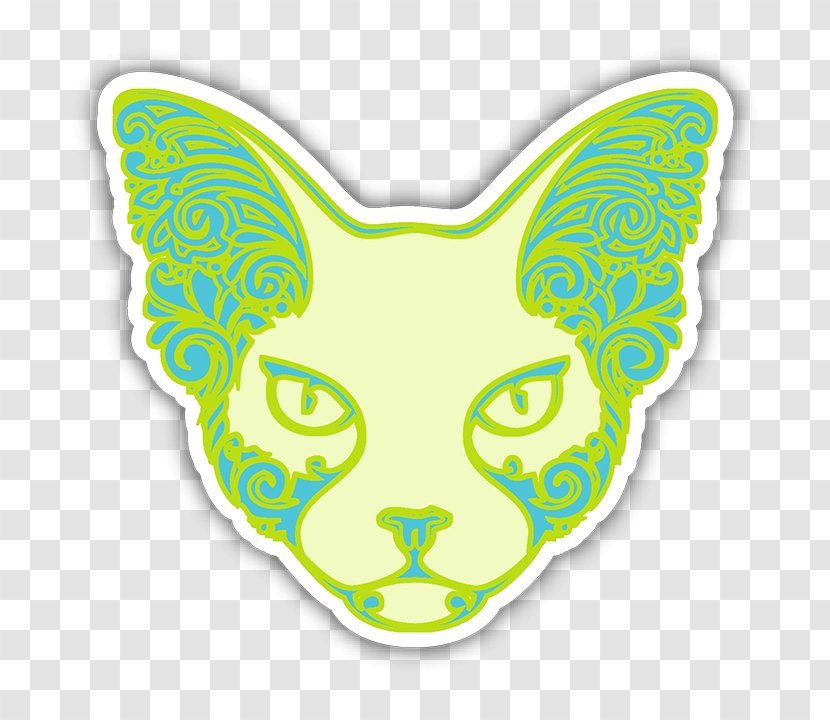Sticker Character Fiction Clip Art - Fictional - Sphynx Cat Transparent PNG