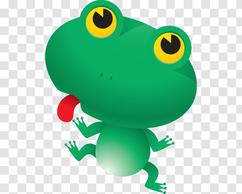 Cartoon Clip Art - Frog - Animation Transparent PNG