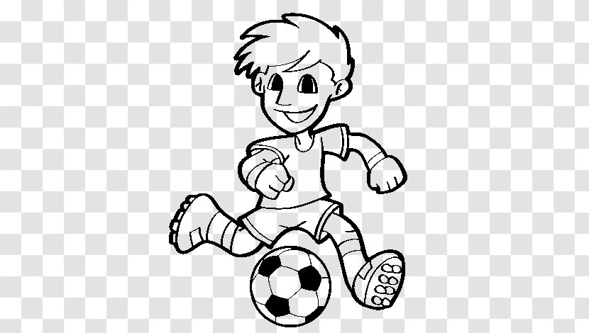 FIFA World Cup Football Player Coloring Book - Silhouette Transparent PNG