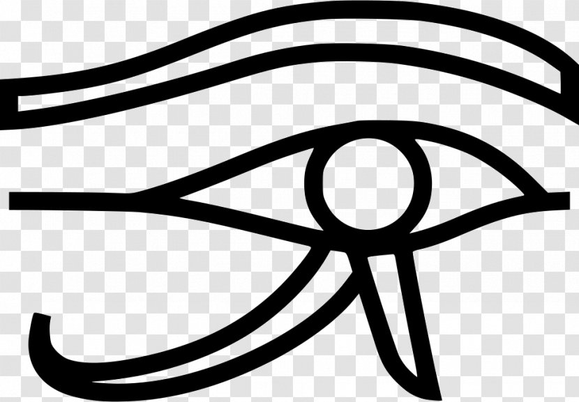 Clip Art Egyptian Hieroglyphs Iconfinder Language - Eye Of Horus Hieroglyph Transparent PNG