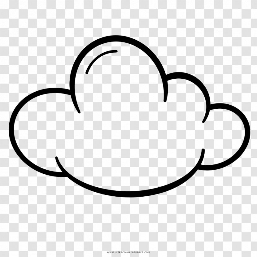 Drawing Cloud Computing Coloring Book Water - Silhouette Transparent PNG