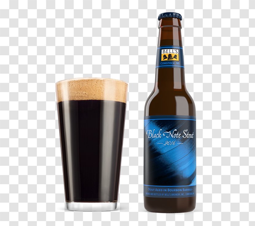 Bell's Brewery Stout Beer India Pale Ale - Silhouette Transparent PNG