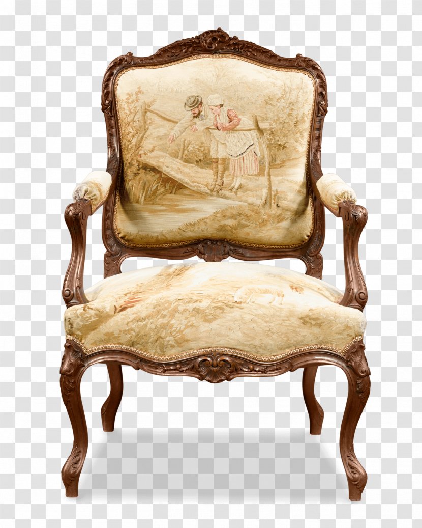 Aubusson, Creuse Antique Chair French Furniture - Carved Exquisite Transparent PNG