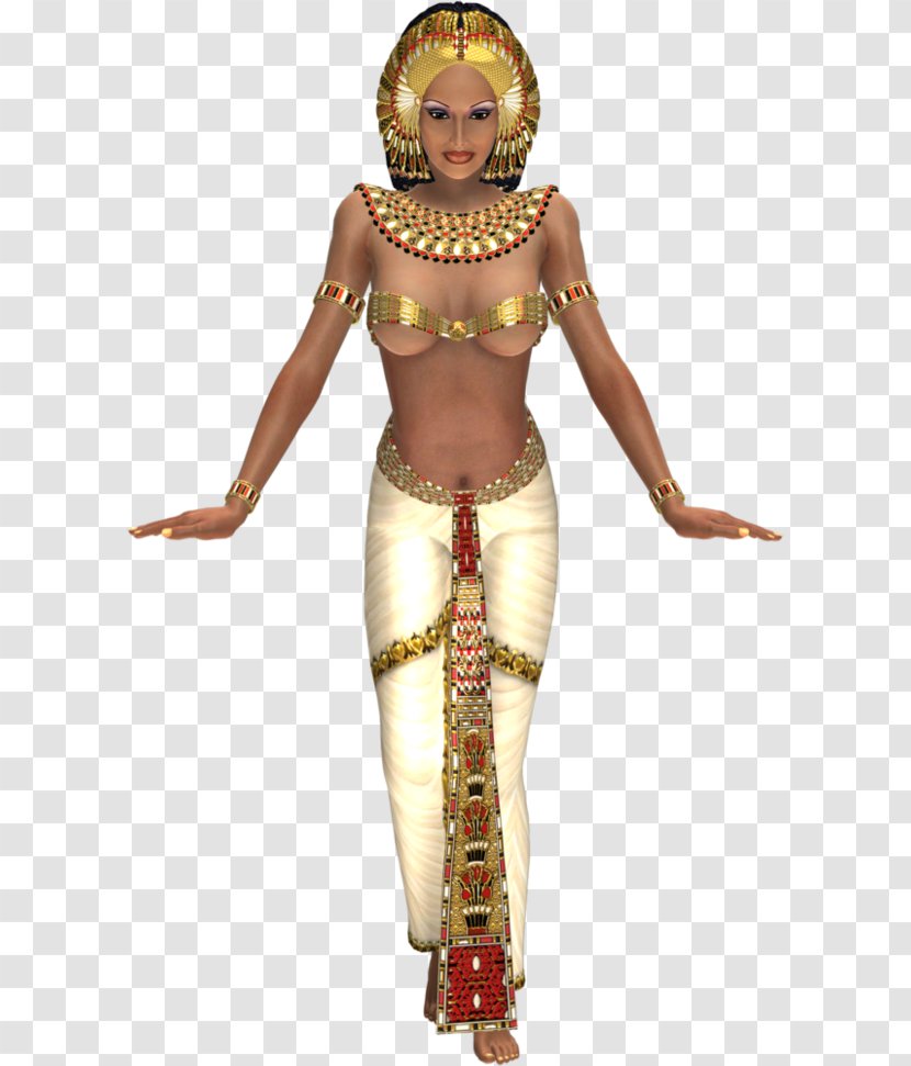 Ancient Egypt Clip Art Woman - Costume Transparent PNG