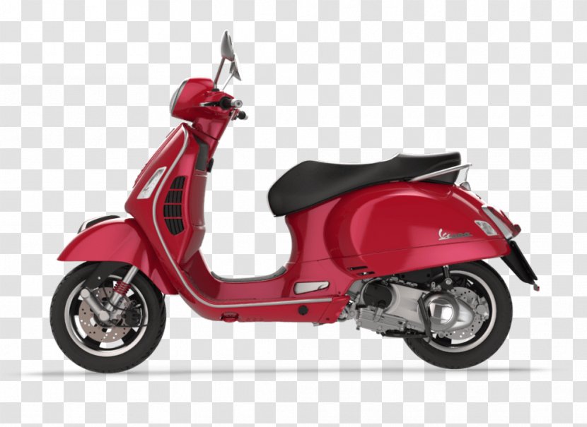 Vespa GTS Scooter Car Piaggio - Motorcycle Transparent PNG