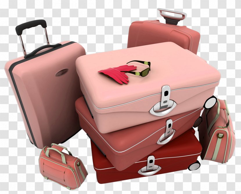 Baggage Suitcase Clip Art - Briefcase Transparent PNG