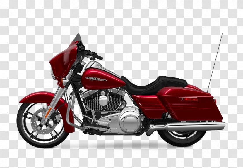 Harley-Davidson Street Glide Electra Motorcycle - Harley Transparent PNG