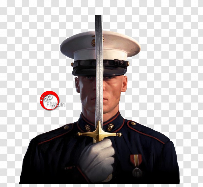 Army Officer Military Lieutenant - Profession - Warriors Armed With Swords Transparent PNG
