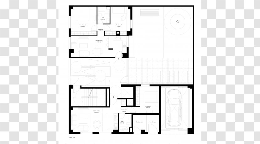 Floor Plan Furniture White Pattern - Architectural Engineer Transparent PNG