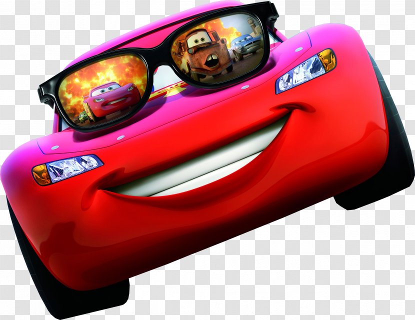 Mater Lightning McQueen Cars 2 Film Poster - Animation - Disney Transparent PNG