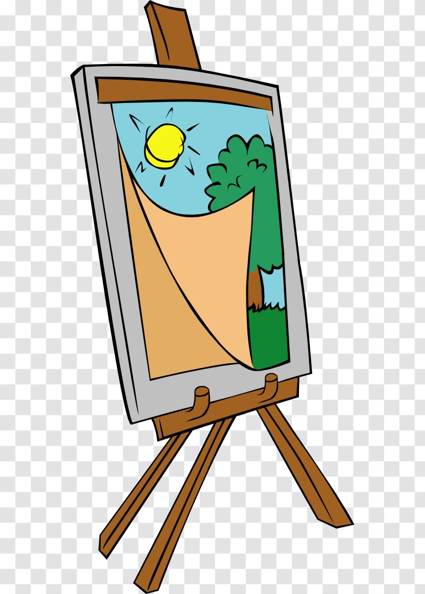 Painting Art Drawing Clip - Easel - Gerald G Transparent PNG