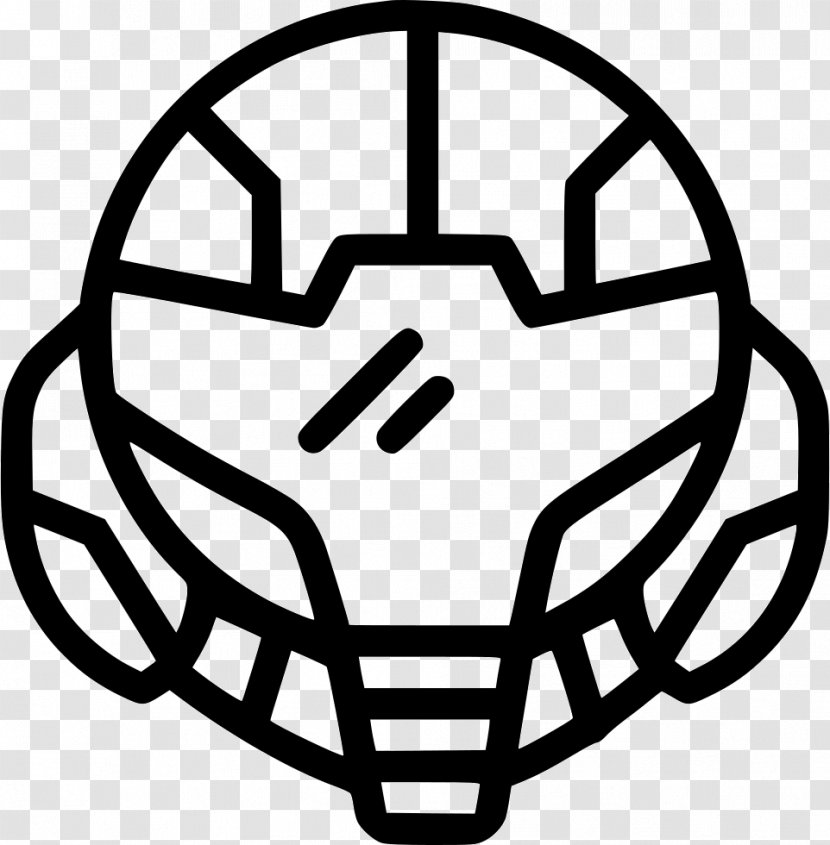 Video Games - Black And White - Metroid Icon Transparent PNG