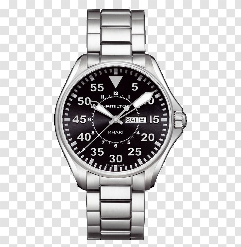 Hamilton Khaki Aviation Pilot Quartz 0506147919 Auto Watch Company - Jewellery Transparent PNG