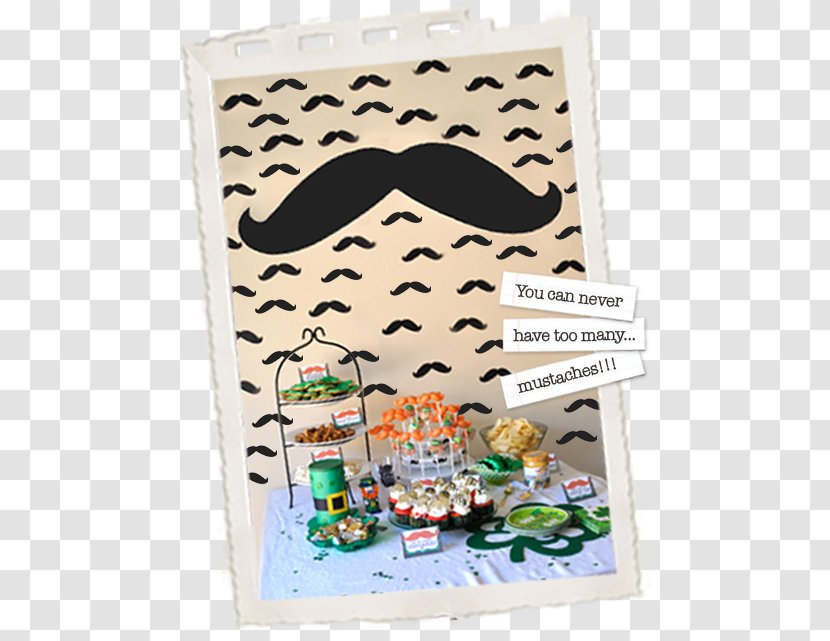 Moustache Font - Party Transparent PNG