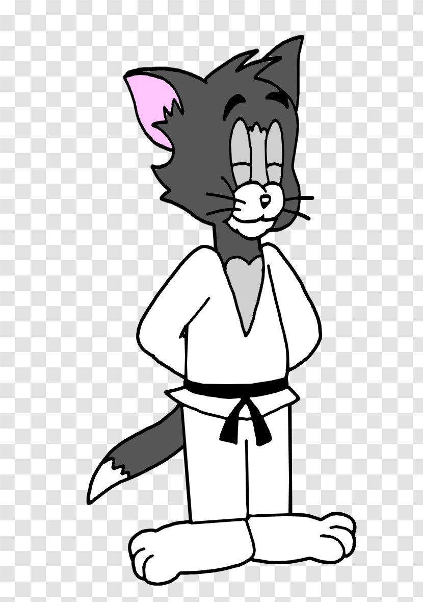 Tom And Jerry Judo Drawing Martial Arts Clip Art - Karate Transparent PNG