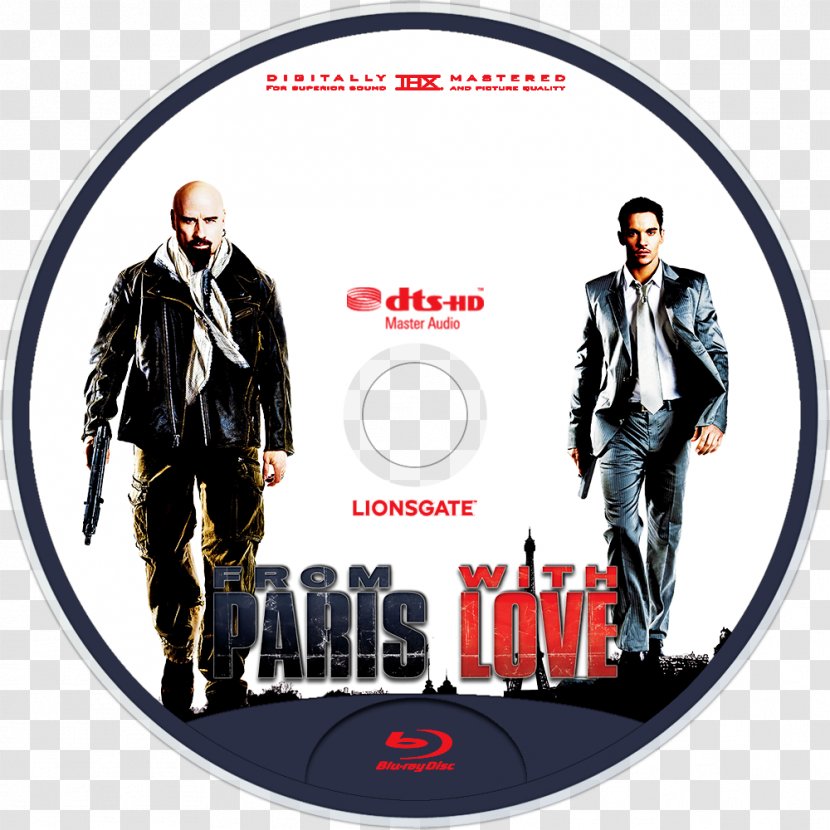 Film Blu-ray Disc 0 Television DVD - From Paris With Love - I Transparent PNG