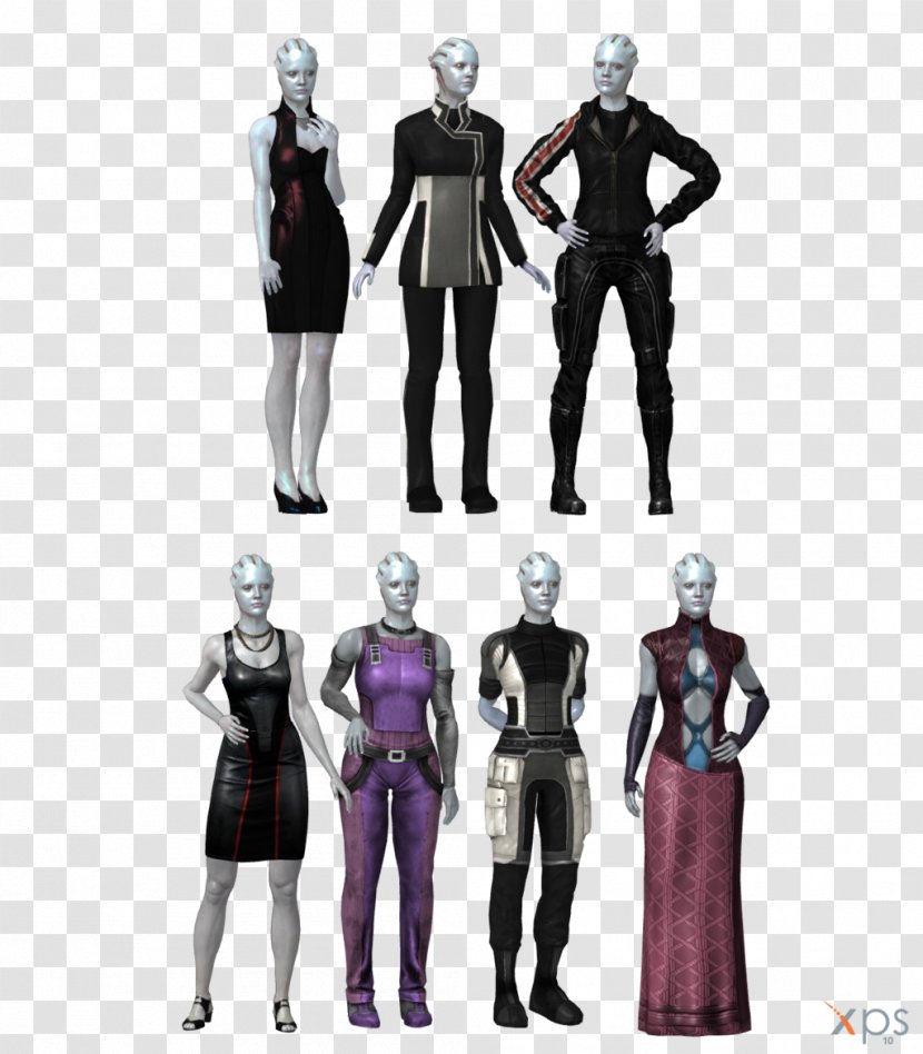 Supervillain Figurine Costume - Mannequin - Mass Effect Transparent PNG