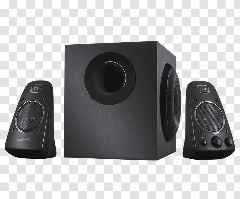 Computer Speakers Loudspeaker Subwoofer THX Audio - Pc Speaker Transparent PNG
