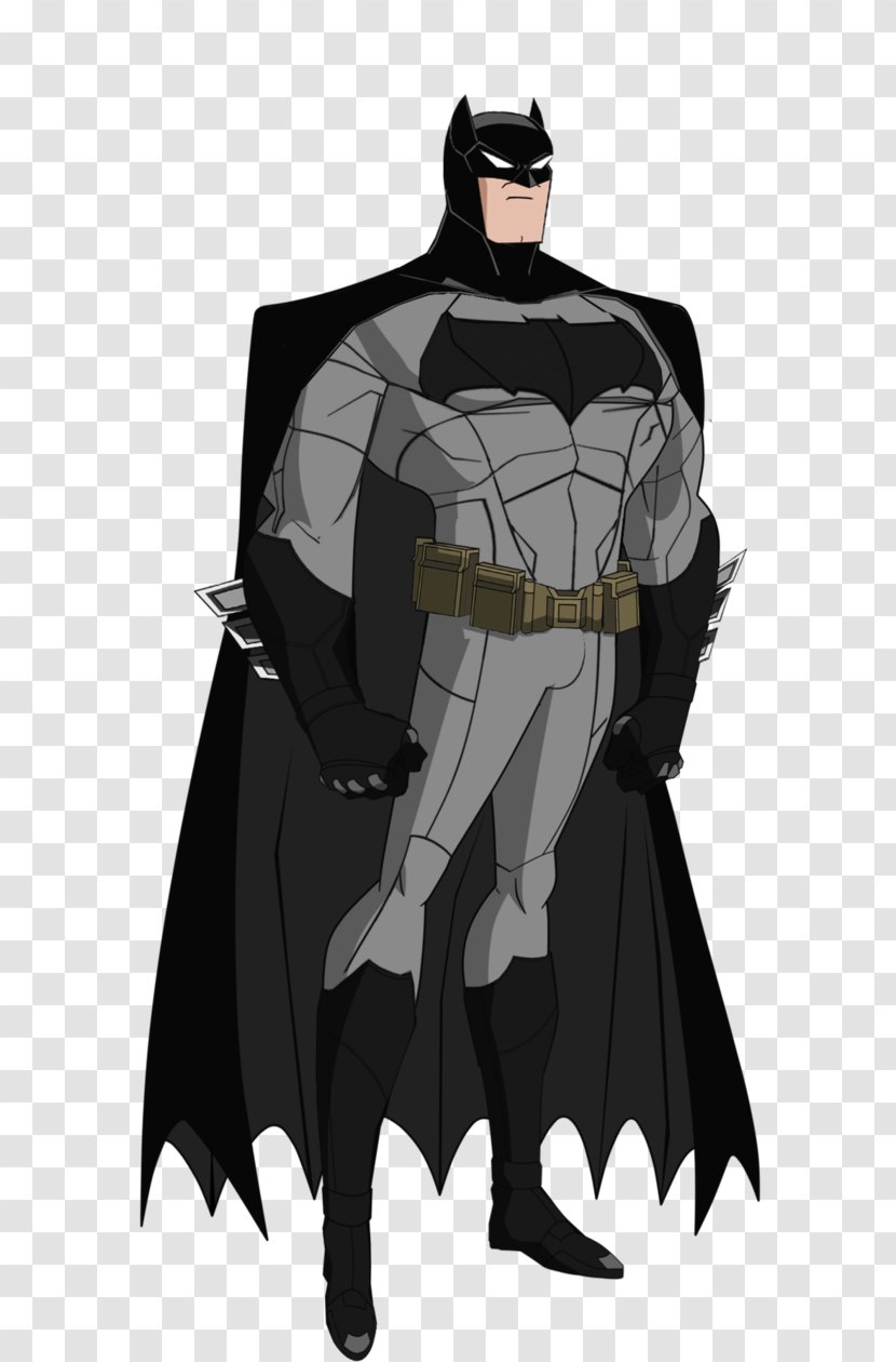 Batman Joker Cartoon DC Animated Universe - Silhouette - Ben Affleck Transparent PNG