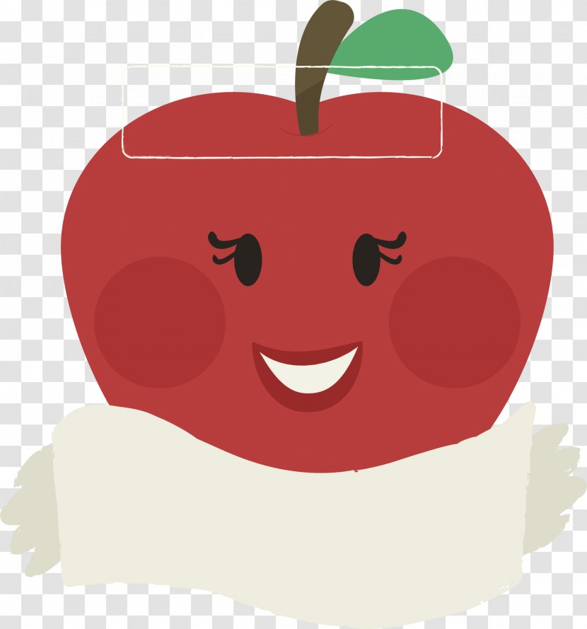 Teacher Man Logo Illustration - Vector Cartoon Apples Transparent PNG