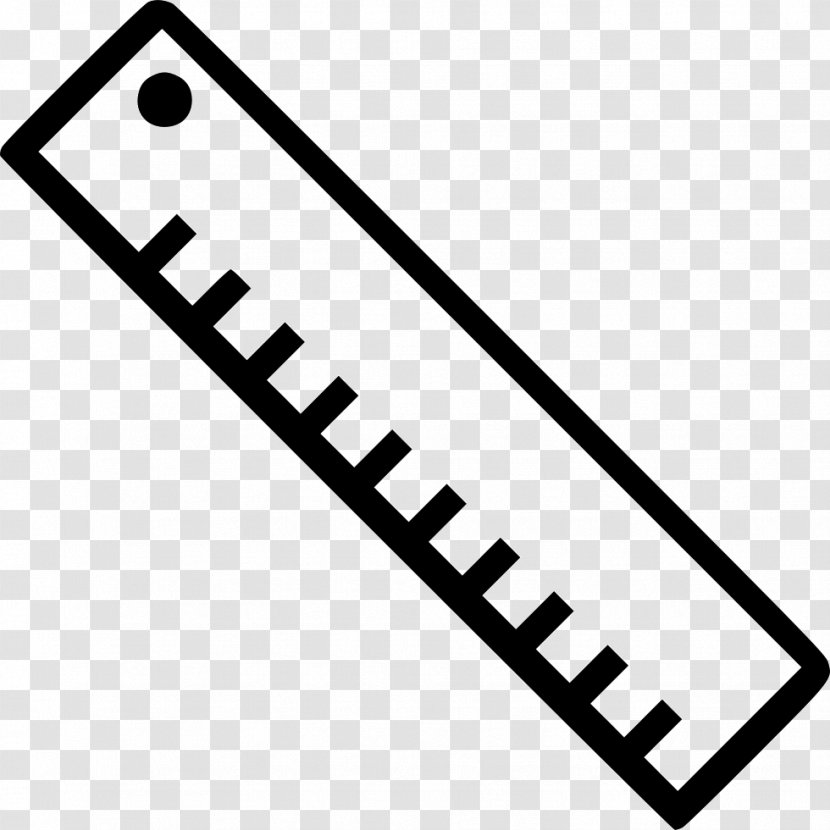Drawing Ruler Icon Design - Area - Scale Transparent PNG