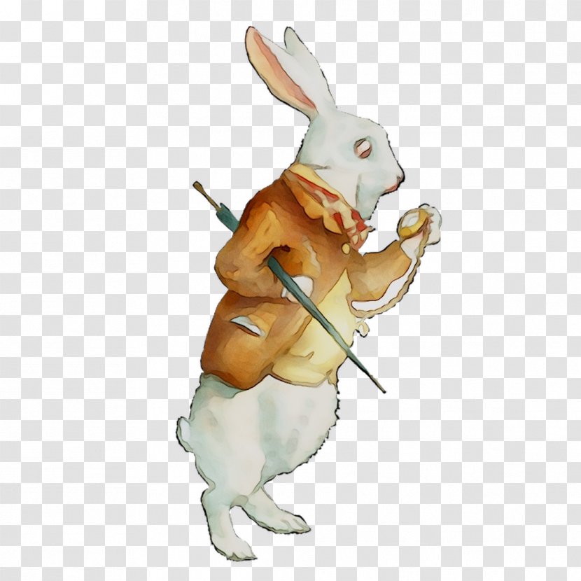 Hare Easter Bunny Figurine - Domestic Rabbit Transparent PNG