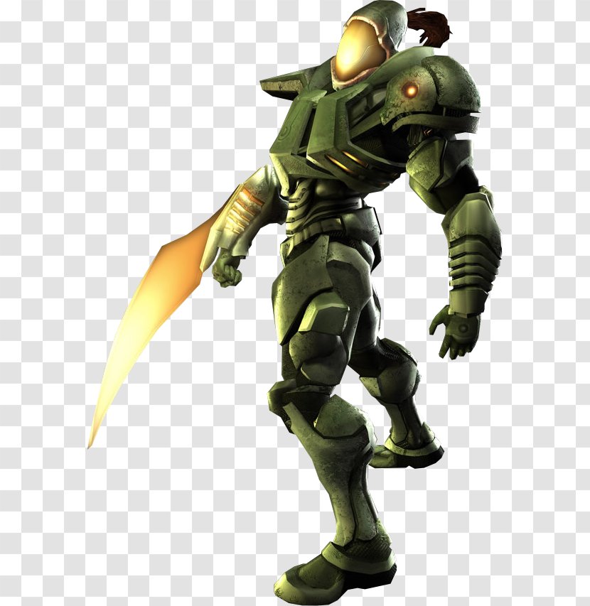 Metroid Prime Hunters 2: Echoes 3: Corruption Wii - Figurine - Character Transparent PNG