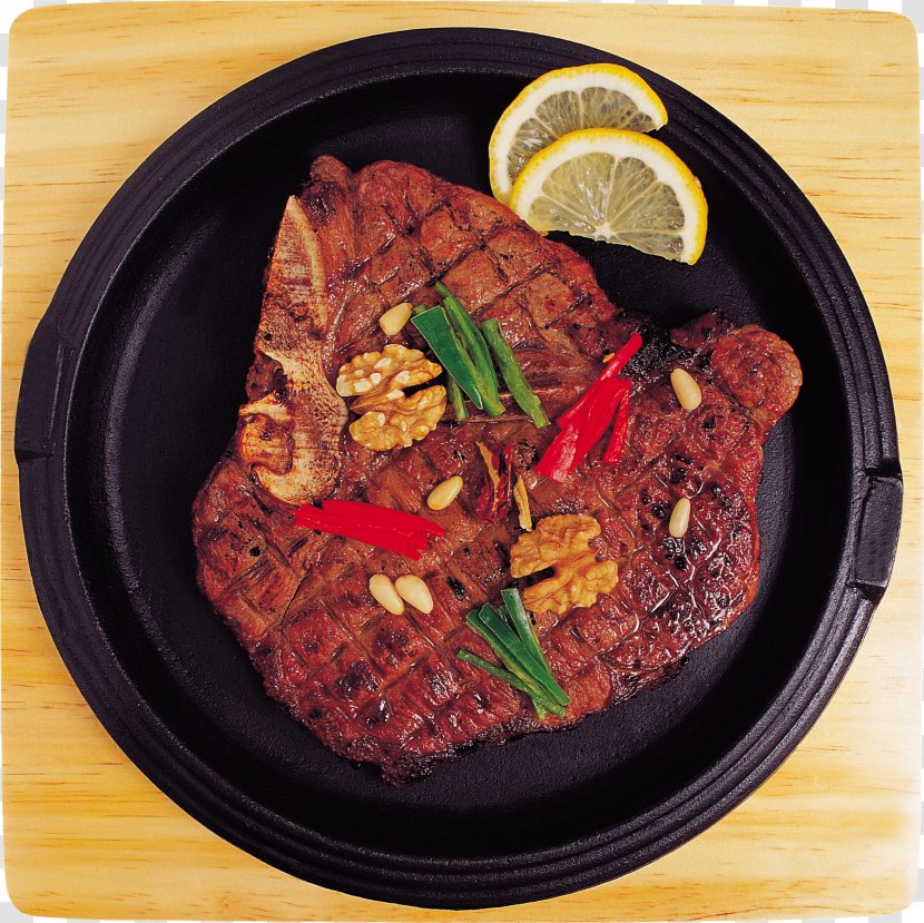 Short Ribs Beefsteak Meat Recipe Flat Iron Steak - Chop Transparent PNG