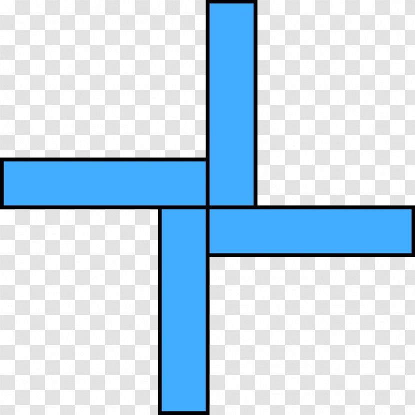Cross Symbol Rectangle Pattern - 1 Transparent PNG