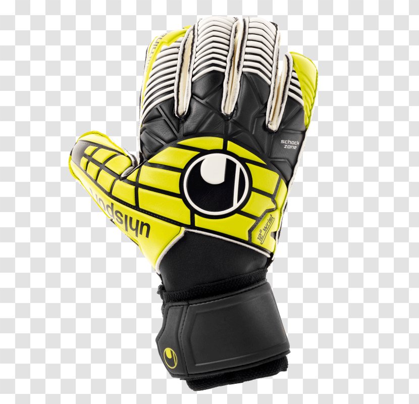 Uhlsport Goalkeeper Glove Guante De Guardameta Ice Hockey Equipment - Lacrosse Protective Gear - Football Transparent PNG