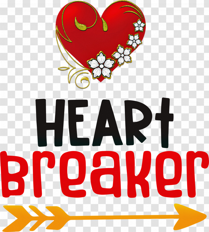 Heart Breaker Valentines Day Quote Transparent PNG