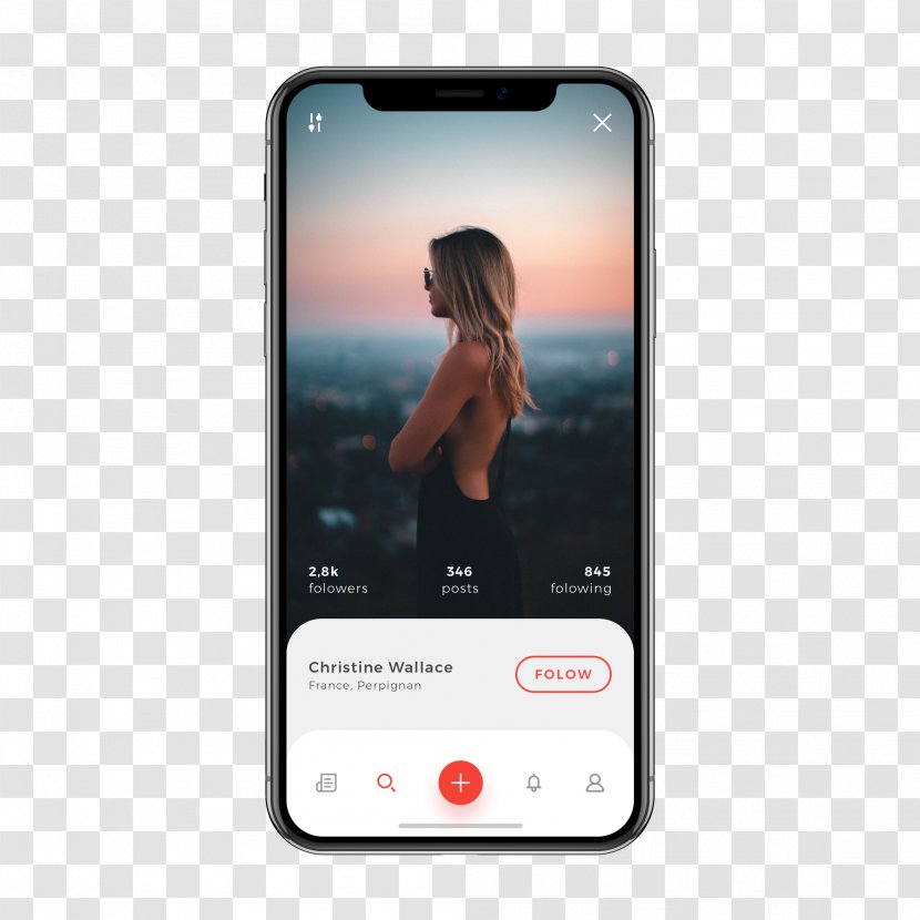 IPhone X User Interface Design - Experience - App Phone Transparent PNG