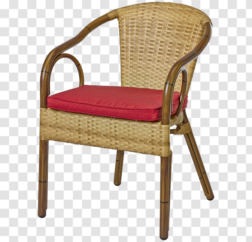 Chair Furniture Terrace Rattan Fauteuil Transparent PNG