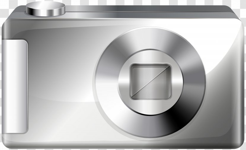 Christmas Gift - Silver Camera Transparent Image Transparent PNG