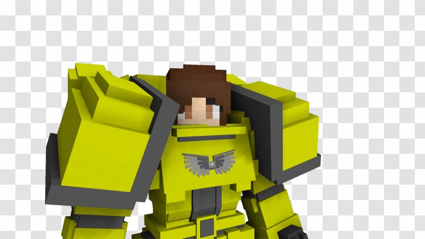 Warhammer 40,000: Space Marine Marines Minecraft Armour - Yellow Transparent PNG
