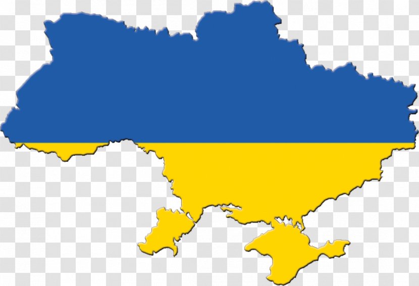 Flag Of Ukraine Free Territory Ukrainian Soviet Socialist Republic Map Transparent PNG