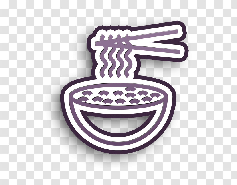Gastronomy Icon Bowl Icon Noodles Icon Transparent PNG