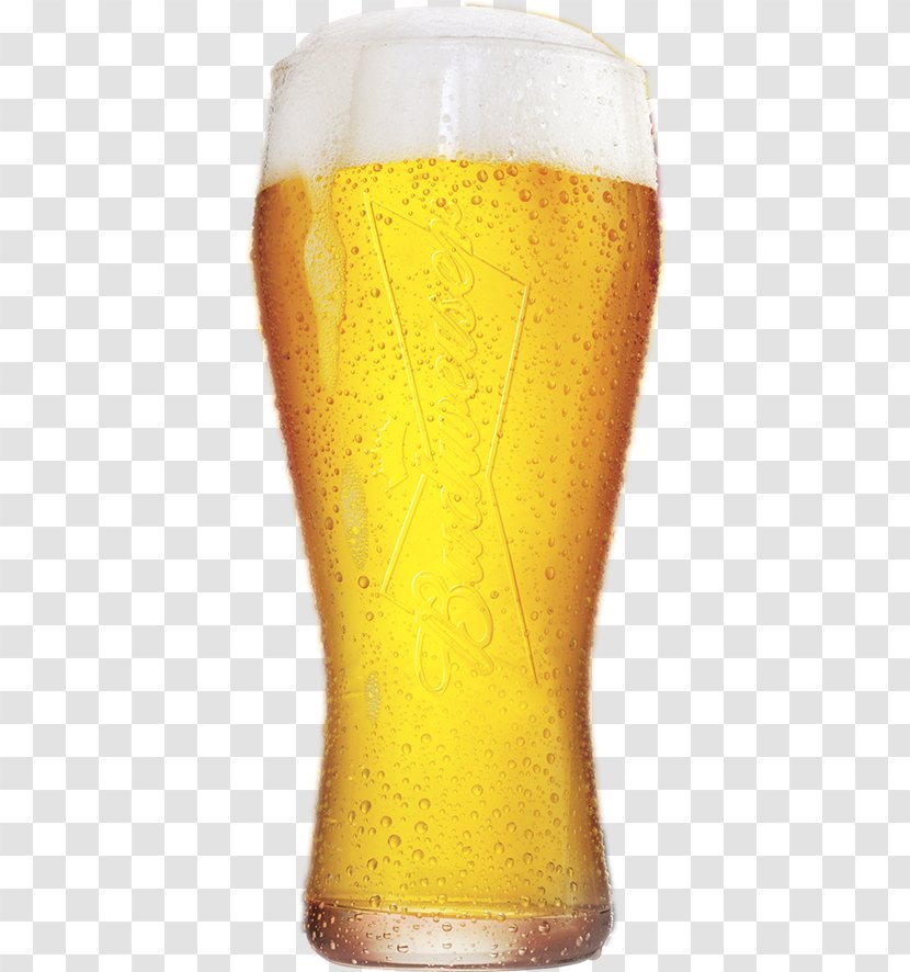 Wheat Beer Pint Glass Lager - Draft Transparent PNG