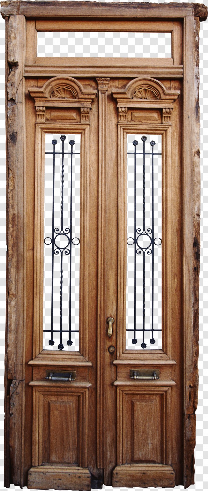 Window Fire Door Wood - Facade - Doors Transparent PNG