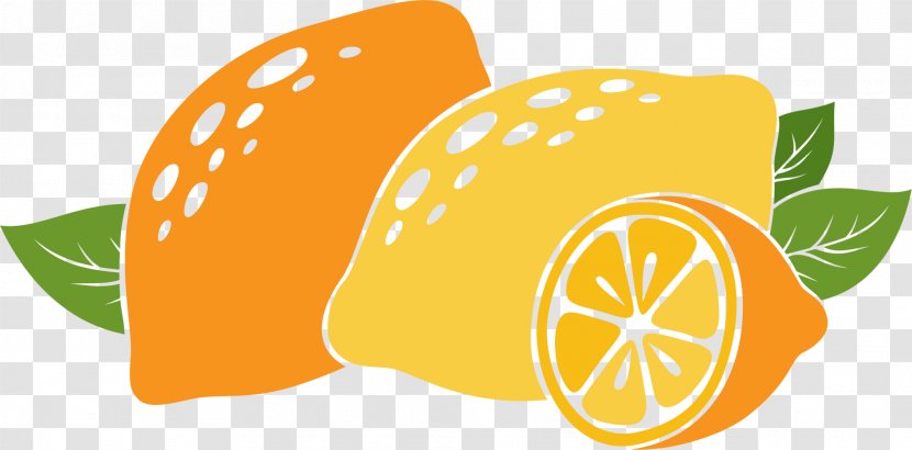 Yellow Lemon Cartoon Transparent PNG