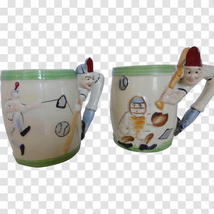 Coffee Cup Mug Ceramic Kettle Saucer - Hand Painted Transparent PNG