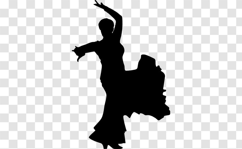 Dance Flamenco Silhouette Transparent PNG