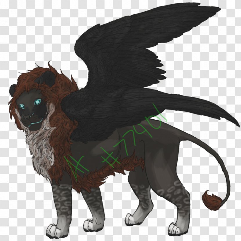Cat Dog Claw Tail Legendary Creature - Winged Lion Transparent PNG