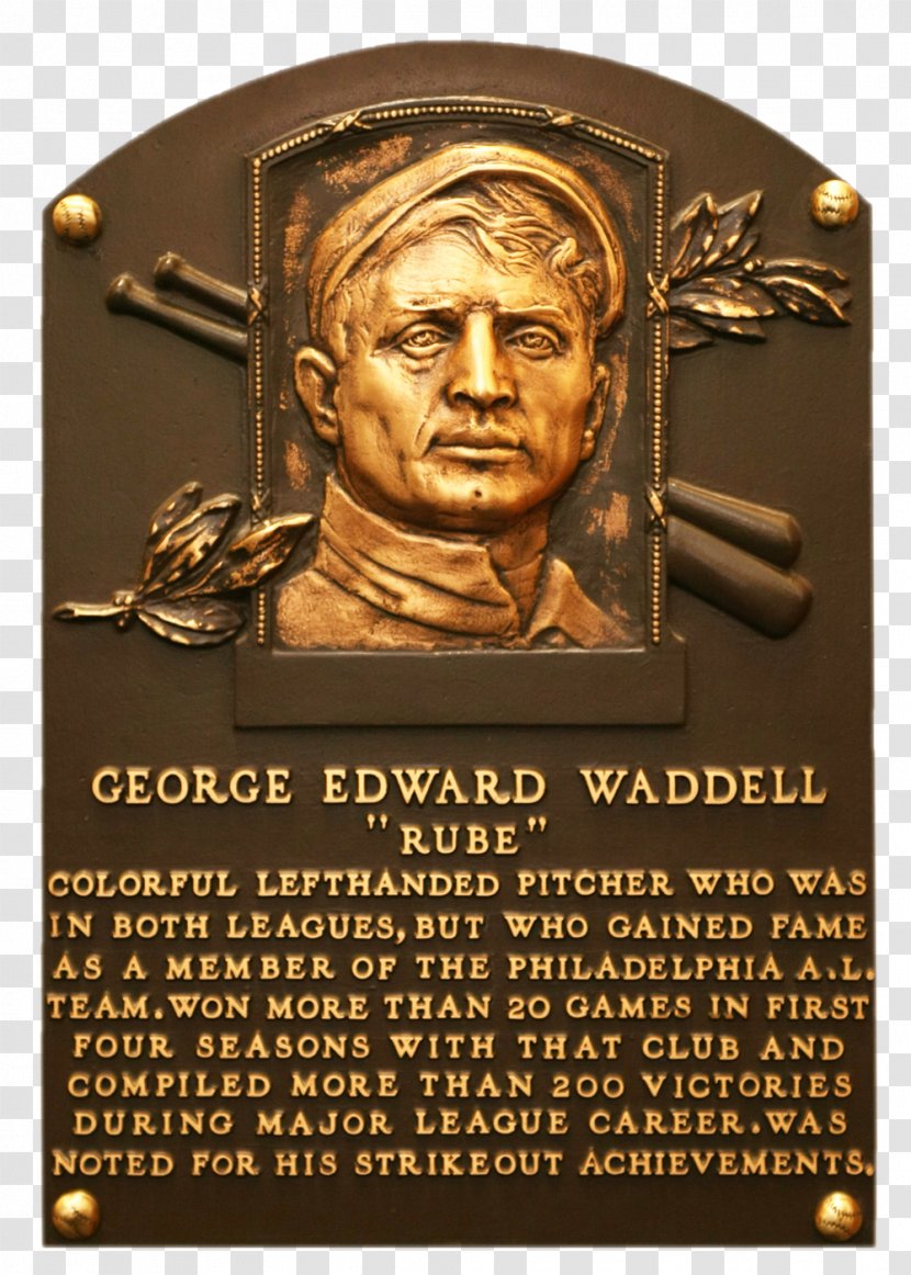Rube Waddell National Baseball Hall Of Fame And Museum Pittsburgh Pirates League - Foster Transparent PNG