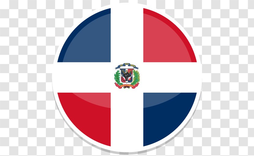 Area Brand Flag Logo Circle - Dominican Republic Transparent PNG