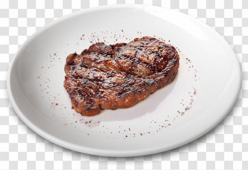 Rib Eye Steak Chophouse Restaurant Beefsteak Shashlik - Meat Transparent PNG