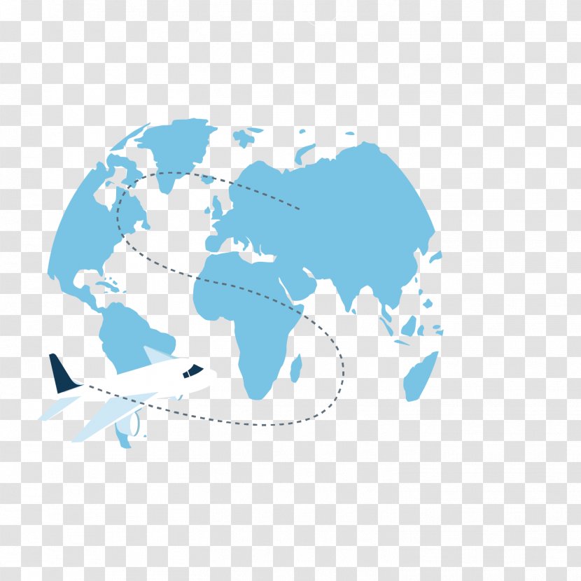 Globe World Map Location - The Way Home Transparent PNG