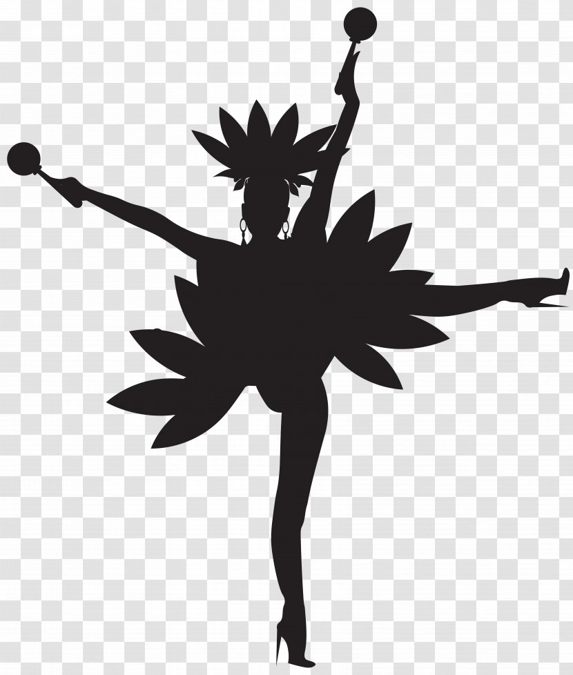 Black And White Graphics Silhouette Ballet Dancer Wallpaper - Monochrome - Brazilian Clip Art Image Transparent PNG